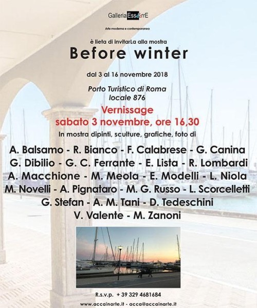 Before winter