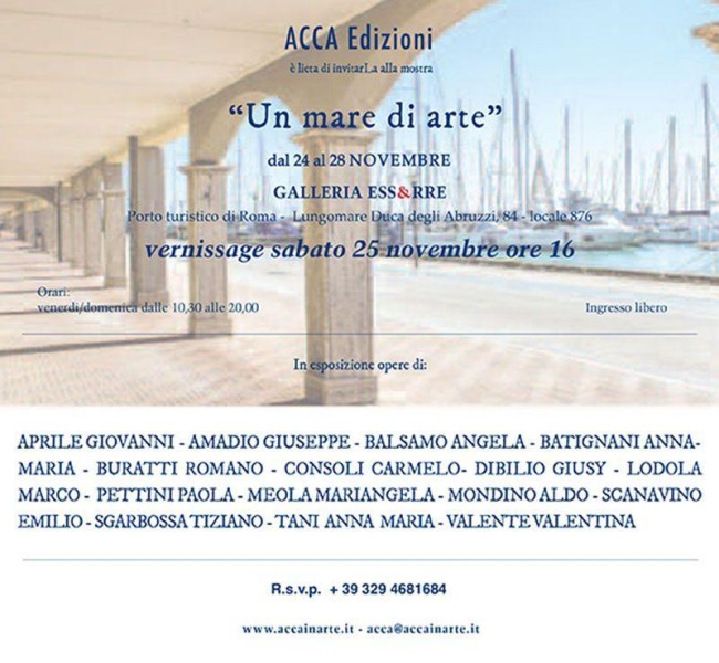 "Un mare di arte" Galleria Ess&amp;rrE