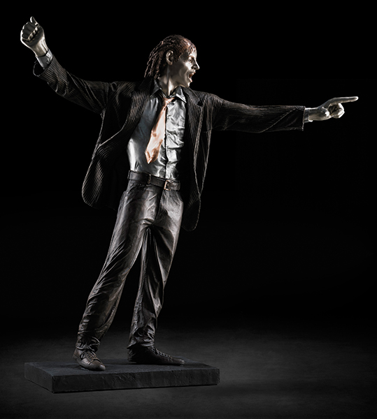 Vangi, scultura bronzo, 2013